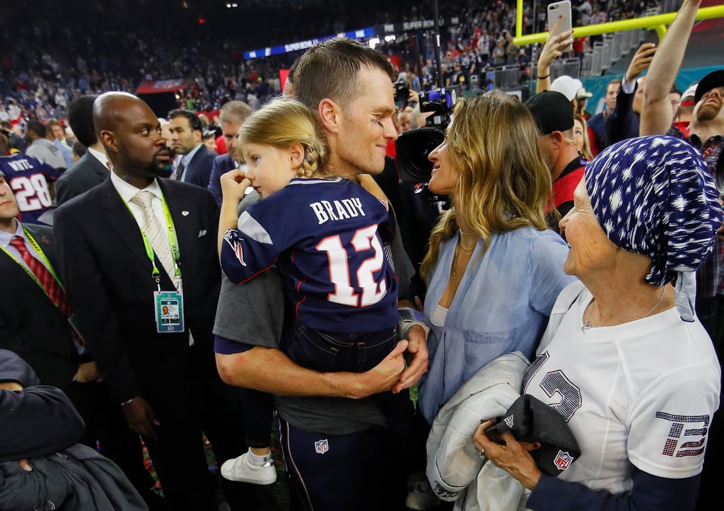 Tom Brady and Gisele Bundchen Super Bowl 2017 Pictures