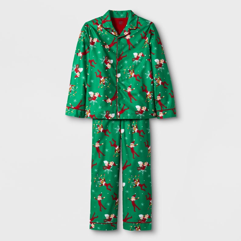 Green Two-Piece Pajama Set