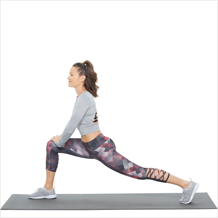 Runner's Lunge Best Stretches POPSUGAR Fitness Photo 15