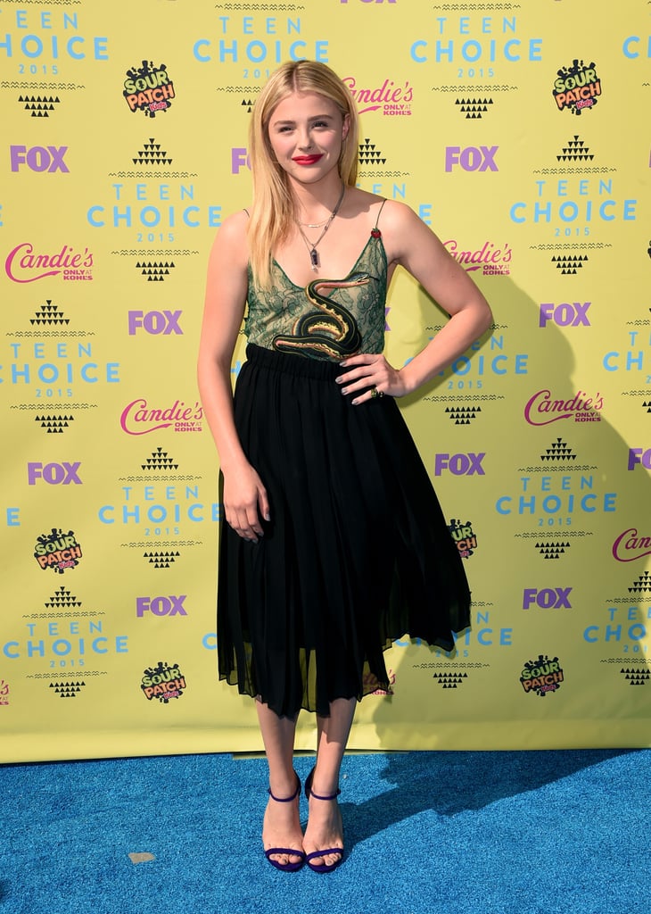 Chloë Grace Moretz | Teen Choice Awards Red Carpet Dresses 2015 ...