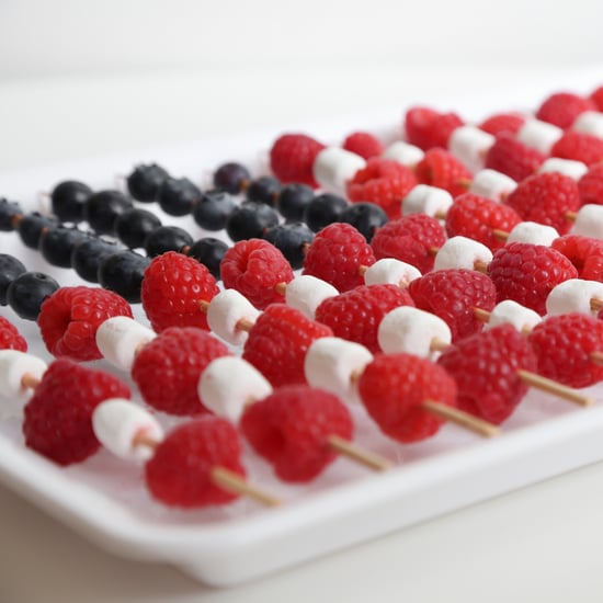 How to Make American Flag Fruit Skewers