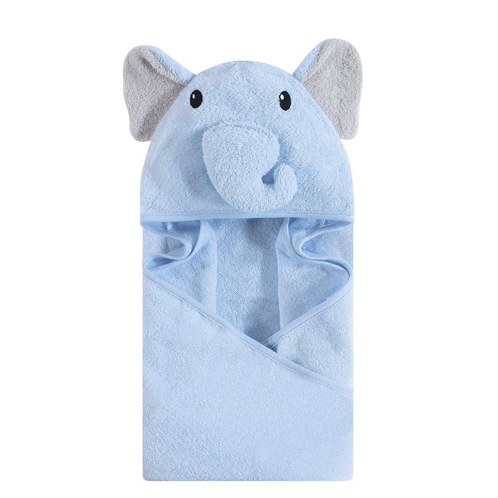 Hudson Baby Animal Face Hooded Towel