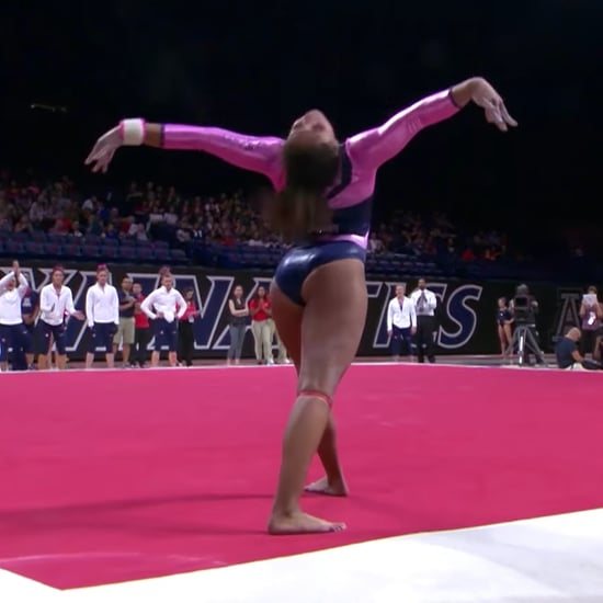 Collegiate Gymnastics Floor Routine to Beyoncé and Drake