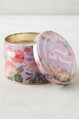 Floral Candle