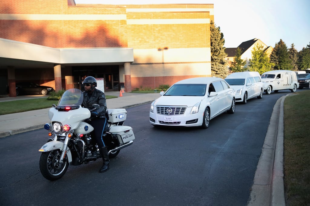 Aretha Franklin Funeral Pictures