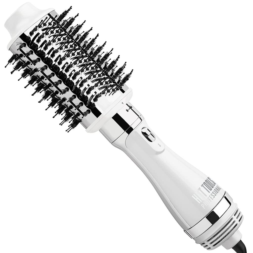 A Salon Blowout at Home Hot Tools Professional White Gold Detachable One Step Volumizer Best