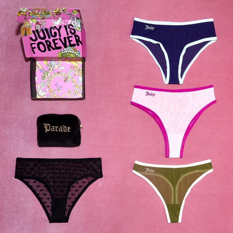 Shop Juicy Couture x Parade's Nostalgic Underwear Collection