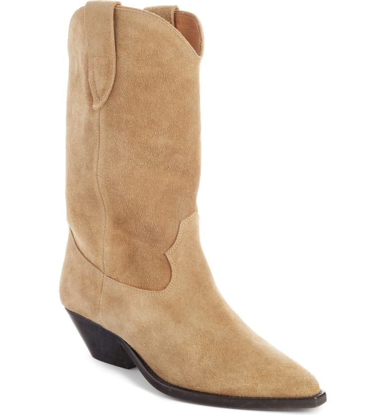 Isabel Marant Duerto Western Suede Boot