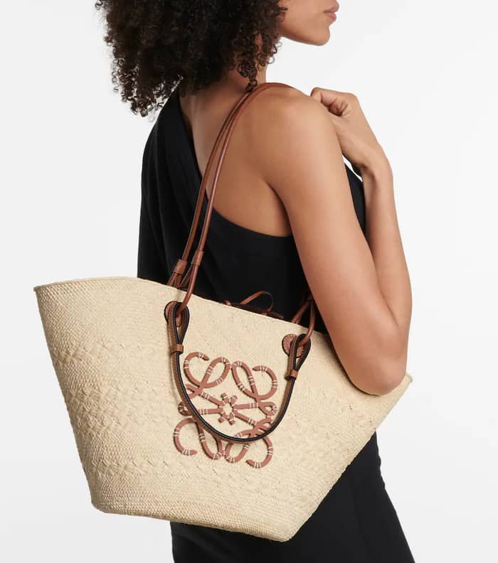 Loewe x Paula's Ibiza Sparkling Anagram Basket Bag