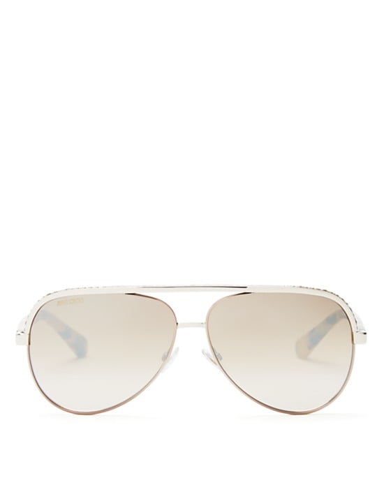 Jimmy Choo Aviator Sunglasses ($460)