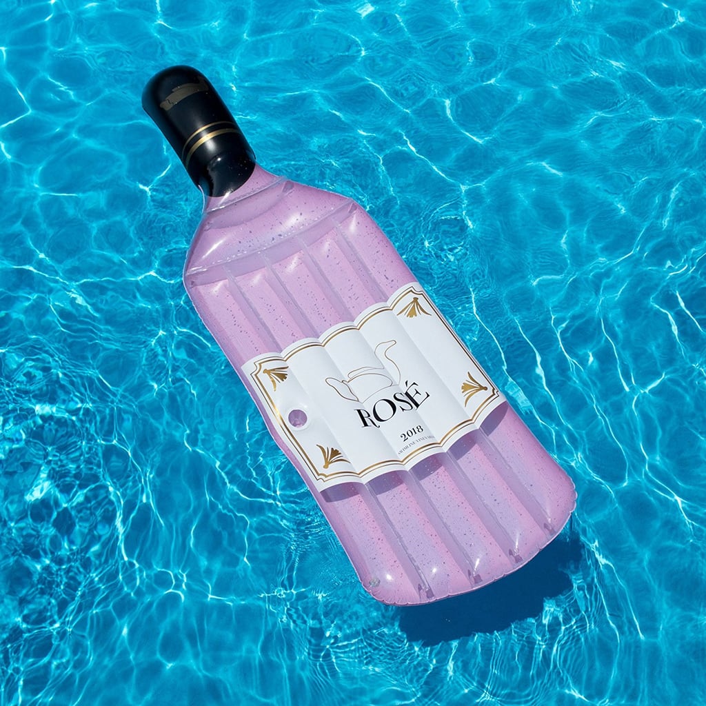 Rosé Wine Bottle Float