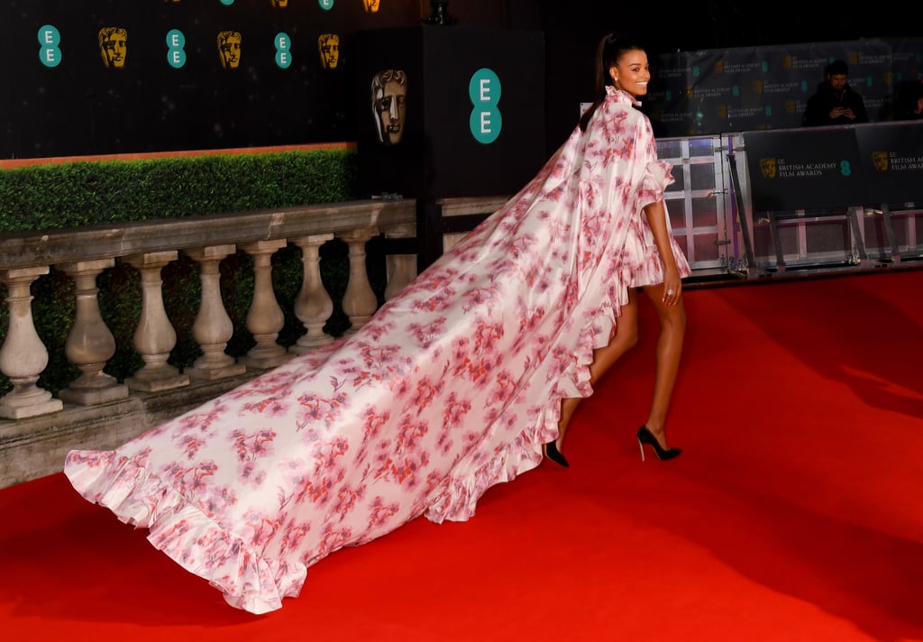 BAFTAs 2020: Ella Balinksa's Floaty Giambattista Valli Gown