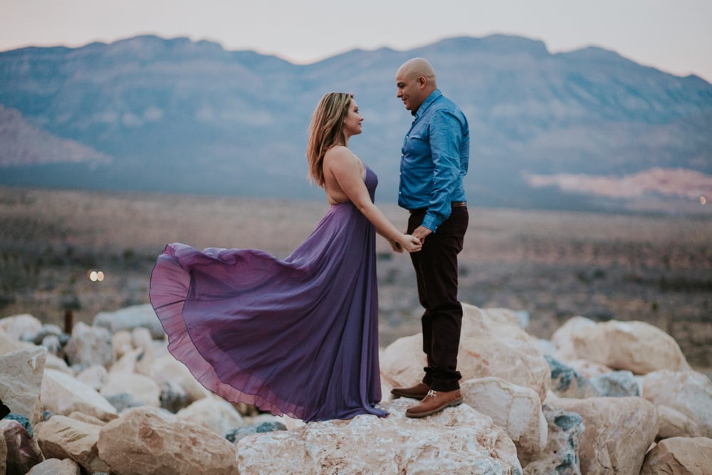 Red Rocks Engagement Shoot