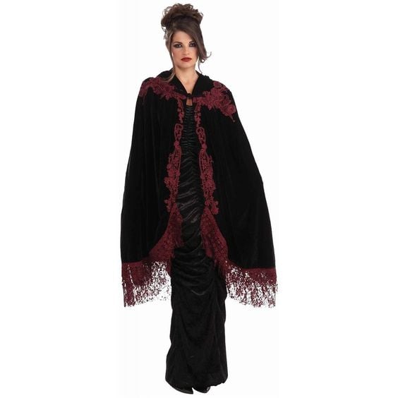 Velvet Vampire Cape Costume ($36)