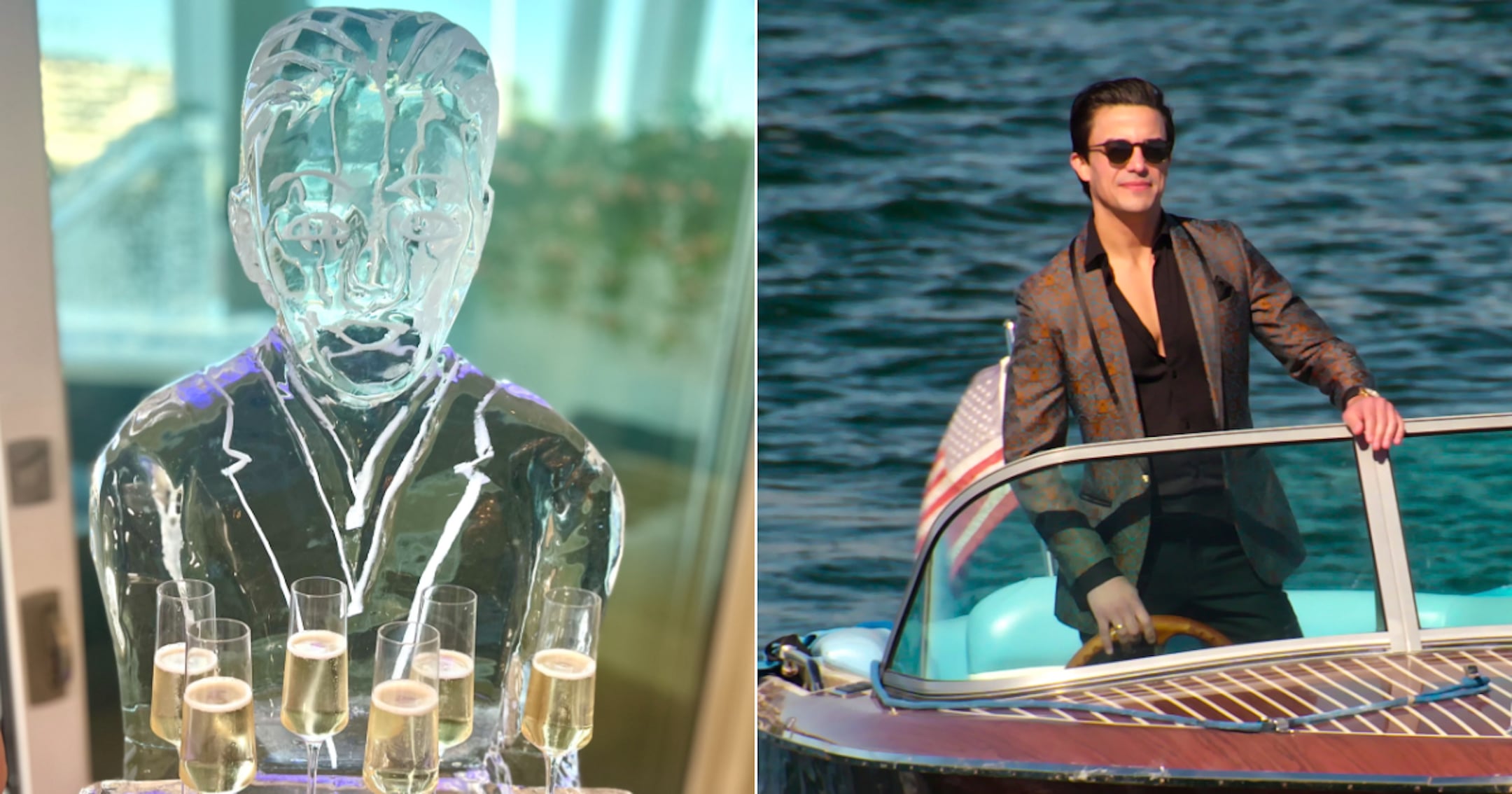 Selling the OC’s Life-Size Ice Sculpture For Gio Helou