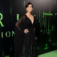 Carrie-Anne Moss’s Custom Matrix-Code Gown Is a Heavy Dose of Haute Couture and Hi-Tech