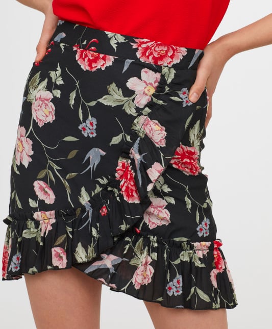 H&M Chiffon Wrap Skirt