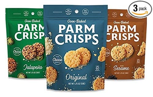 Cheese Crackers: ParmCrisps Variety Pack