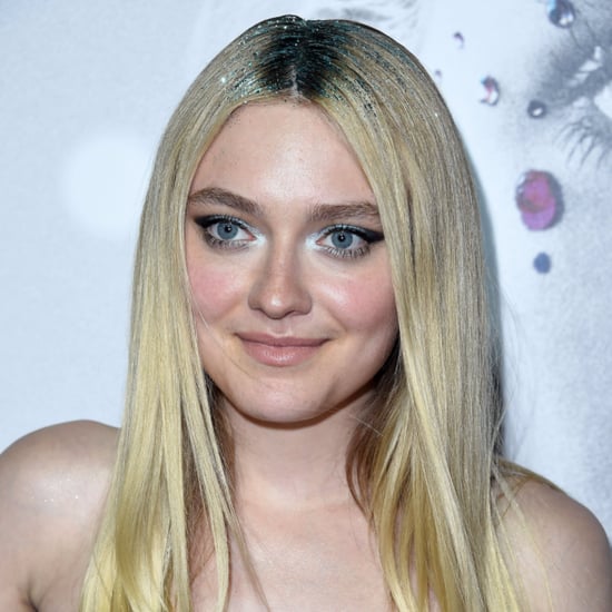 Dakota Fanning Glitter Roots