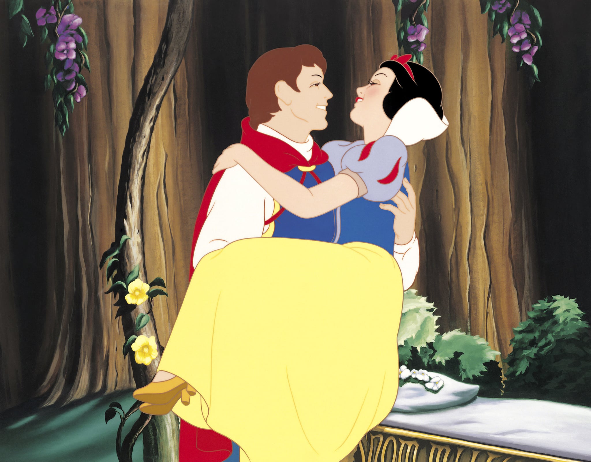 SNOW WHITE AND THE SEVEN DWARFS, Prince Charming, Snow White, 1937