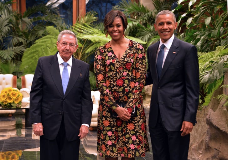 Michelle Obama's Dress at Cuba's State Dinner | POPSUGAR Fashion Photo 4