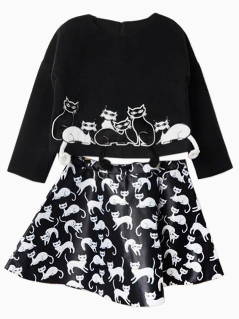 OK, this two-piece top and skirt set ($75) that comes with a teeny 3D tail is seriously cute.