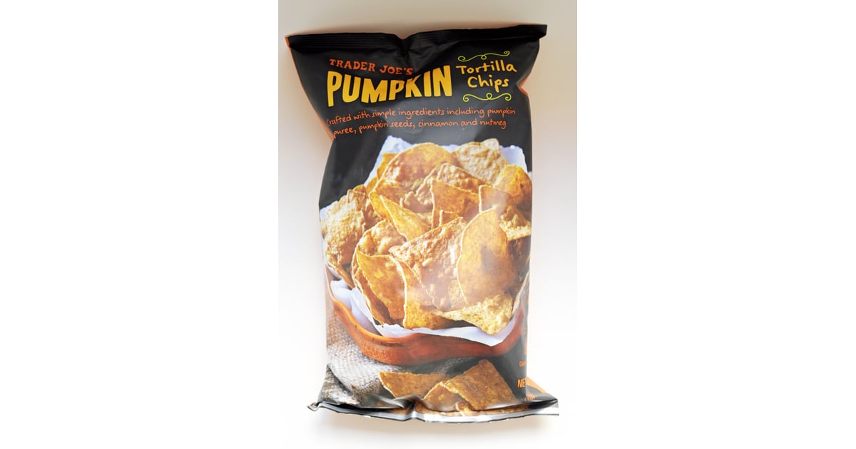 Trader Joe's Pumpkin Tortilla Chips Pumpkin Spice Flavored Products