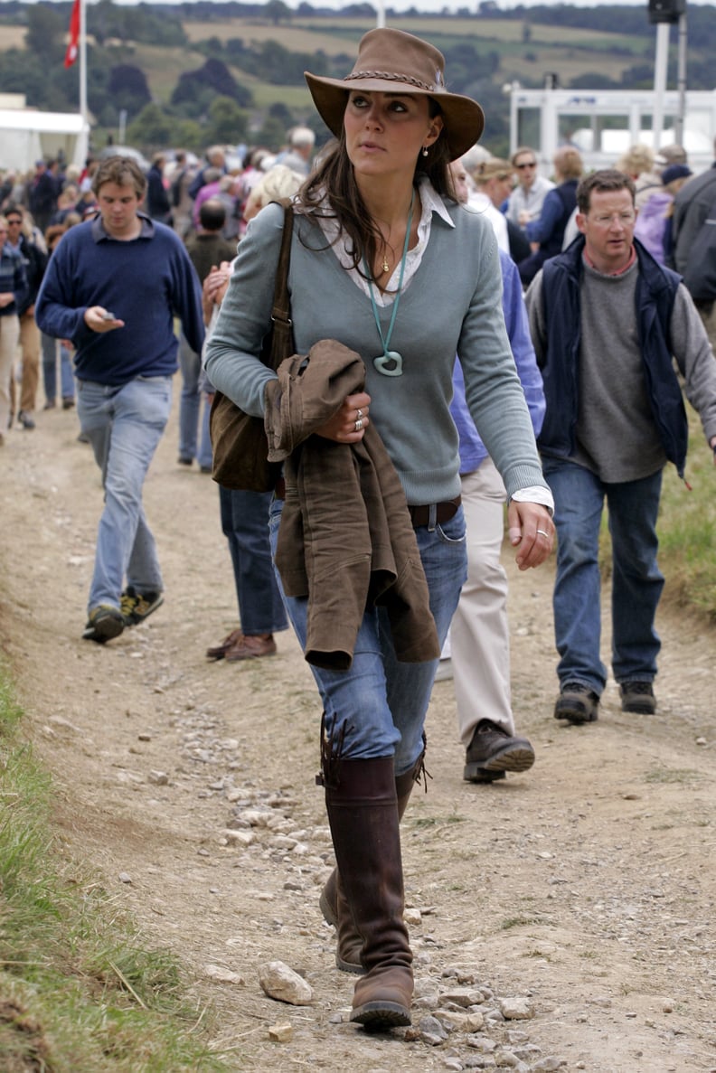 Kate Middleton in Her Penelope Chilvers Tassel Boots, 2005: