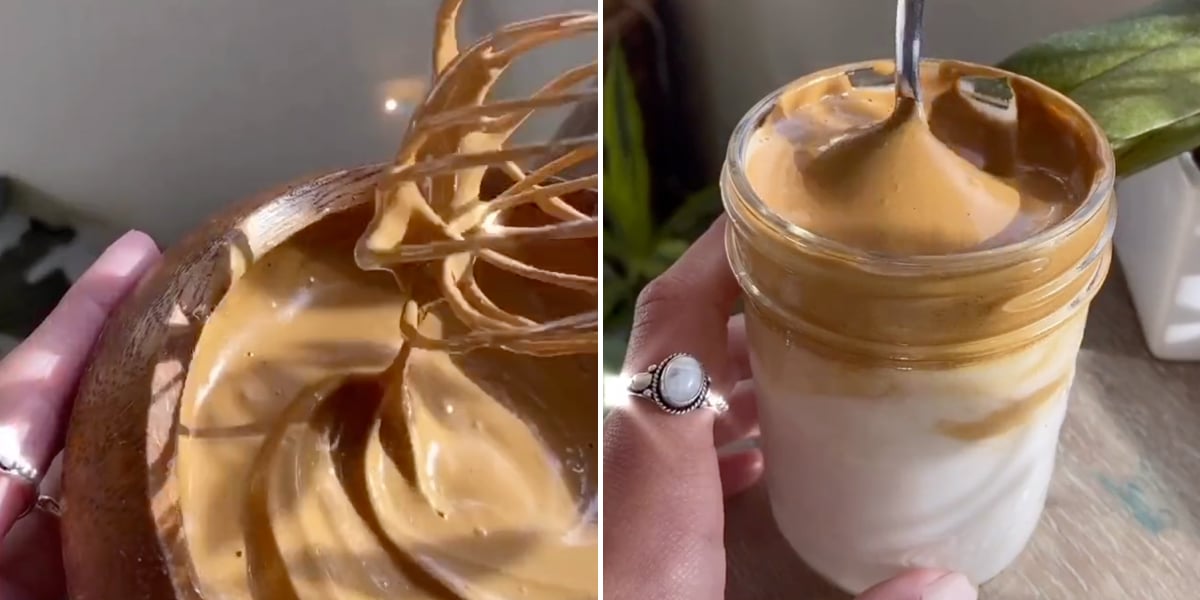 How to Make Whipped Coffee TikTok Videos POPSUGAR Food
