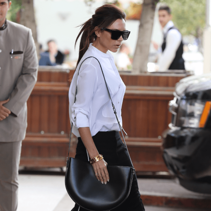 Victoria Beckham Wearing Black Pants in Cannes May 2016 | POPSUGAR Fashion