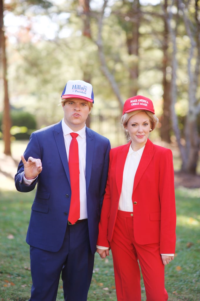 Donald Trump and Hillary Clinton Engagement Shoot