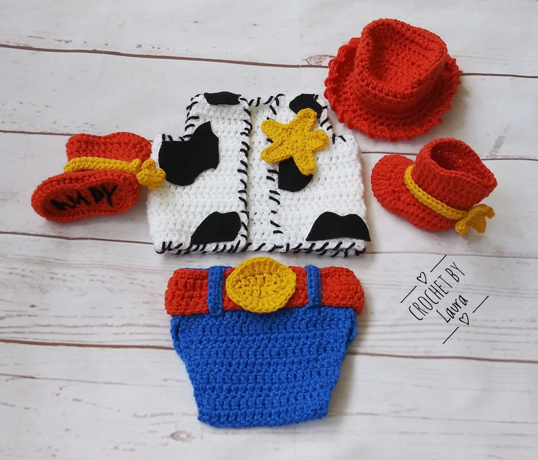 newborn woody outfit
