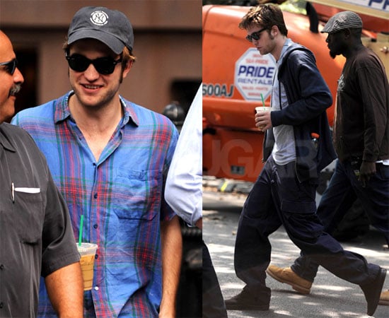Photos Of Robert Pattinson On The Set Of Remember Me In Nyc 2009 07 11