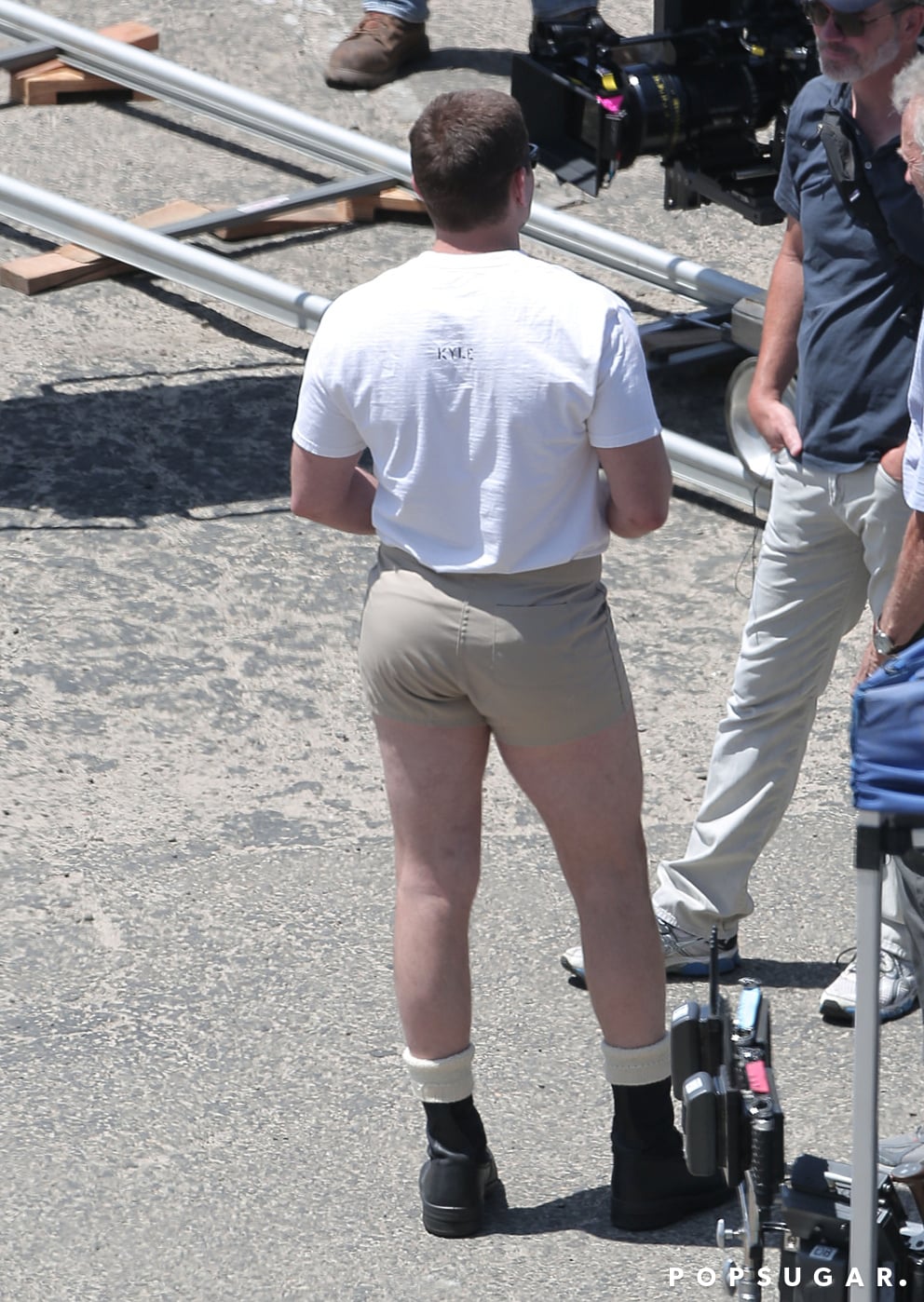 Celebrity & Entertainment | Who Short Shorts? Bradley Cooper Wears Shorts! | POPSUGAR Celebrity 4