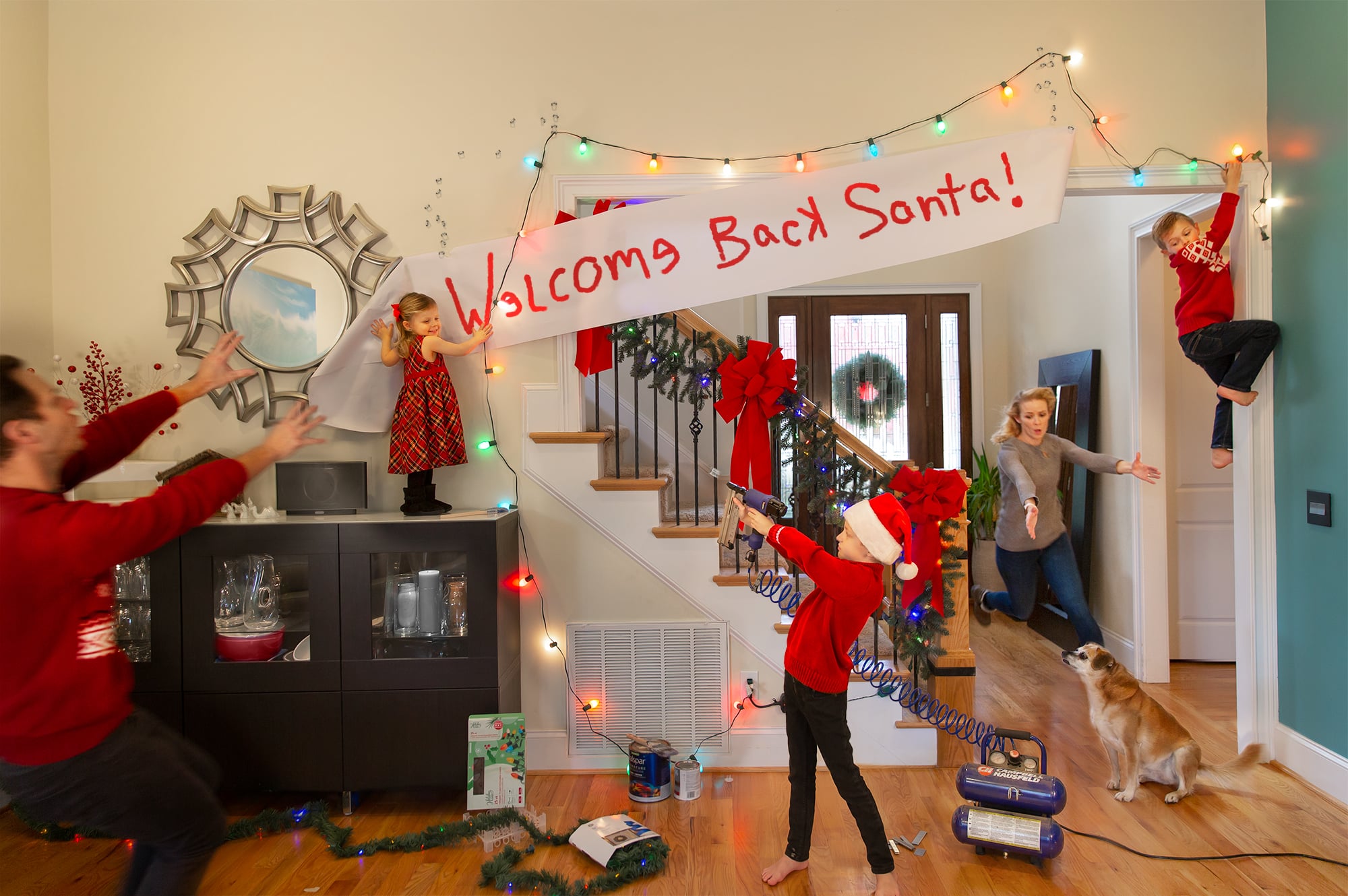 Family Sends Out Funny Blooper Christmas Cards | POPSUGAR Family