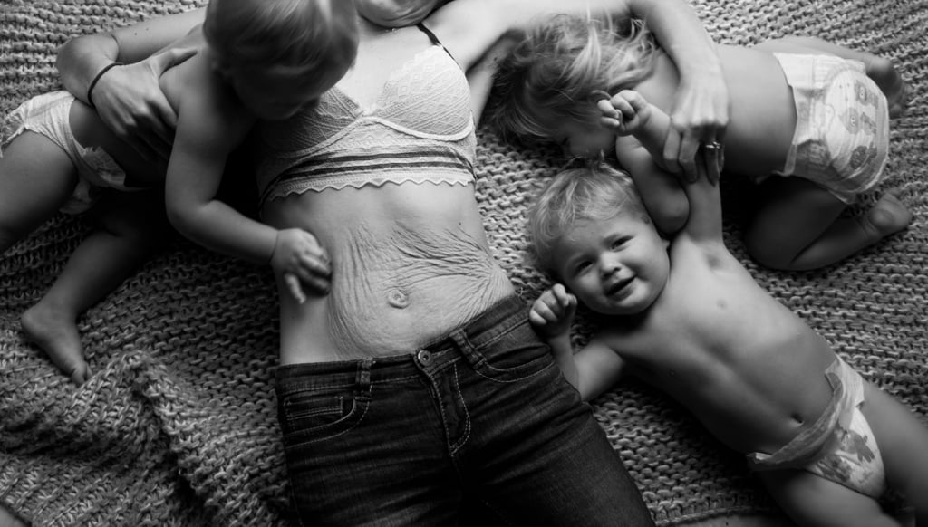 Desiree Fortin Triplets Postpartum Body