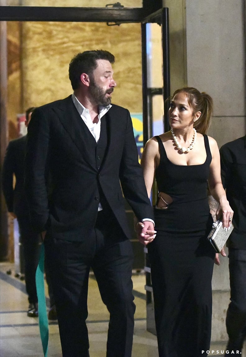 Jennifer Lopez and Ben Affleck in Paris