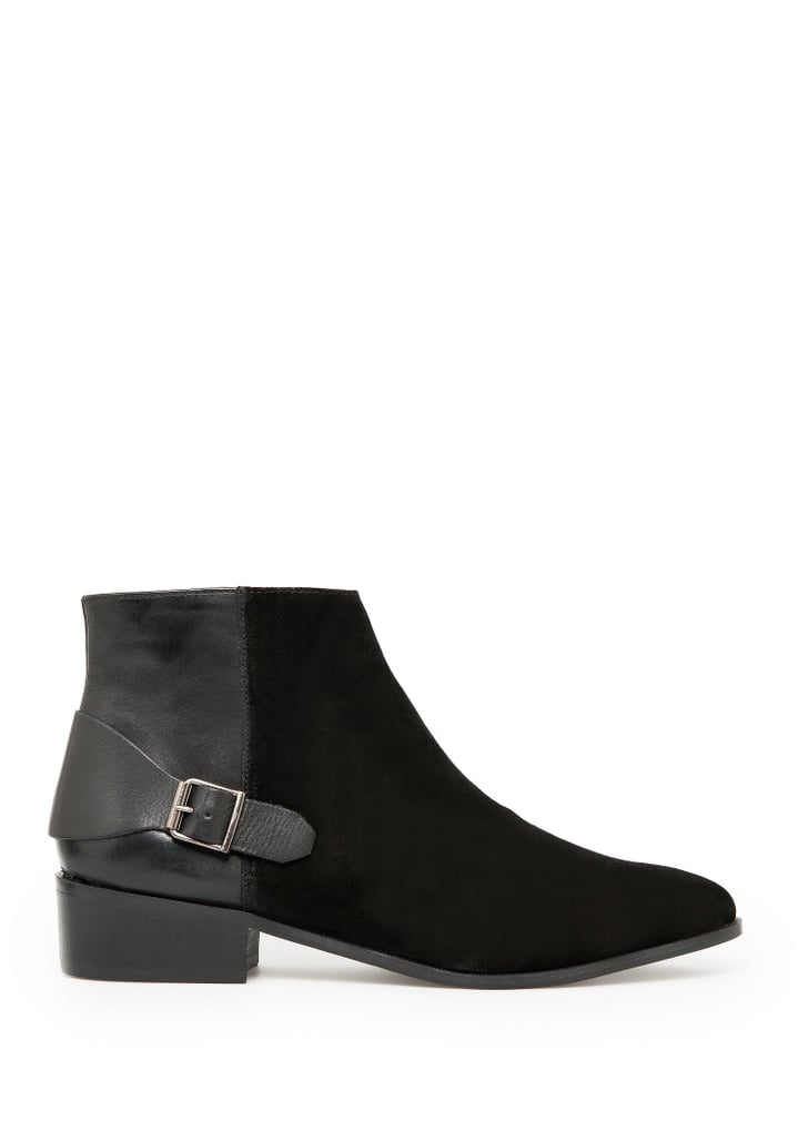 buckle ankle boots mango