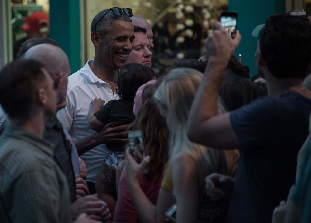 Barack Obama and Malia Obama Out in Hawaii December 2016