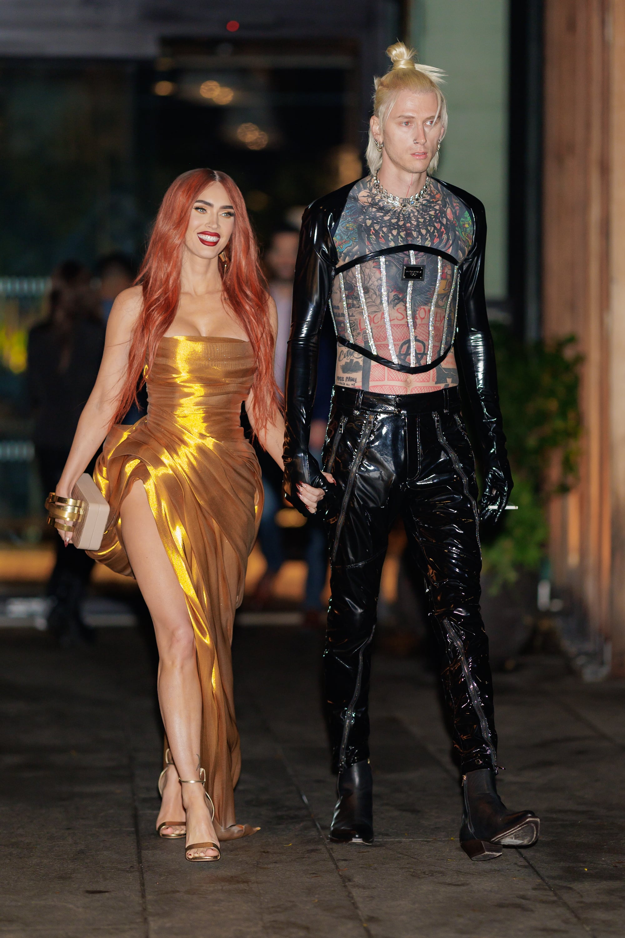 Megan Fox's Maison Yeya Dress at Time100 Next Gala 2022 | POPSUGAR Fashion