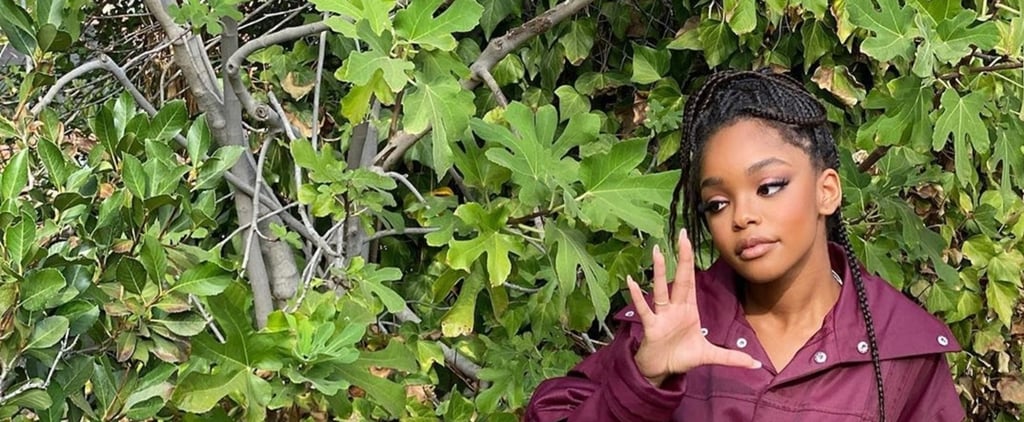 Marsai Martin Gets Real About Leg Hair on Instagram
