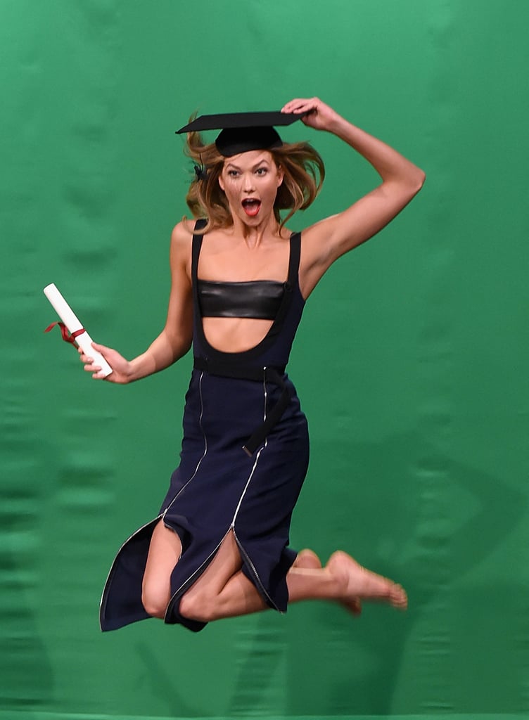 Karlie Kloss's David Koma Dress on Jimmy Fallon 2016