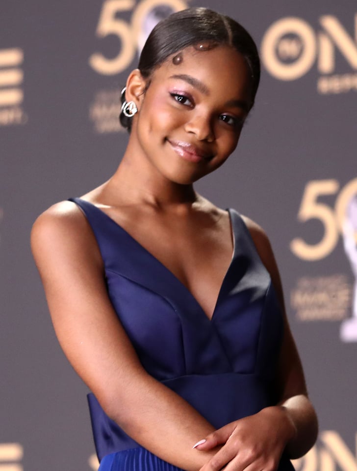 Marsai Martin S Bob Haircut And Pink Hair Color Popsugar Beauty