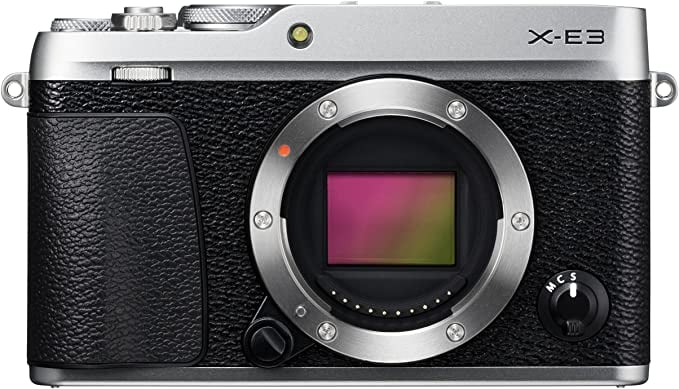 Fujifilm X-E3 Mirrorless Digital Camera, Silver (Body Only)