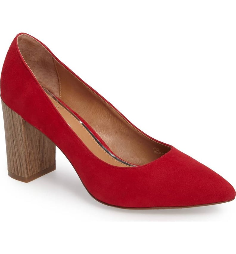 Linea Paolo Hawt Block Heel Pump