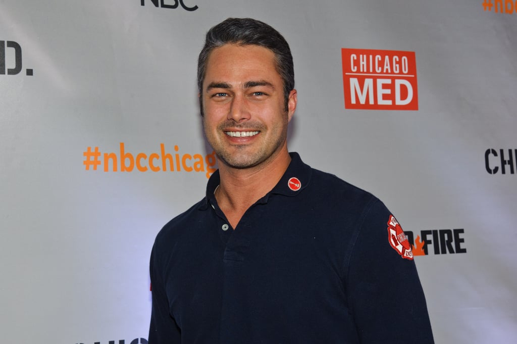 Taylor Kinney at the Chicago Fire Premiere November 2015