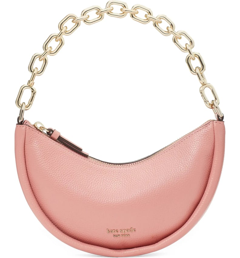An On-Trend Purse: Kate Spade New York Small Smile Pebbled Leather Crossbody Bag