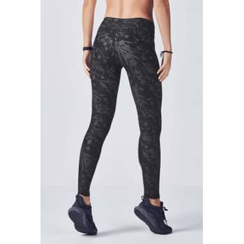 Fabletics Mid Rise Printed PowerLite Capri XXS  Lace up leggings, Cut out  leggings, Fabletics