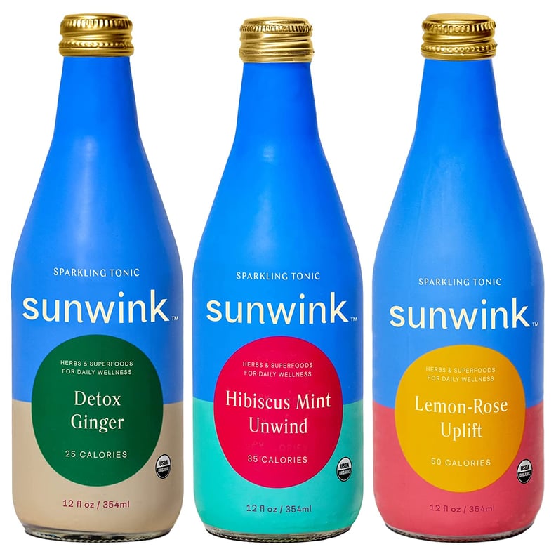 活跃的饮料:Sunwink Mocktail补药
