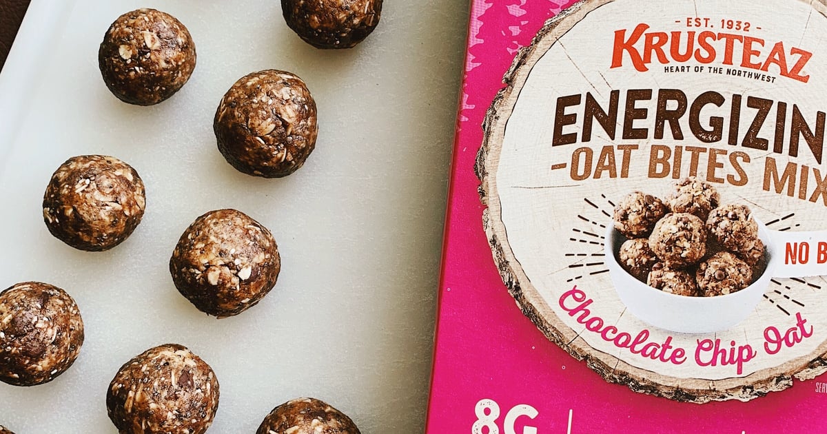 These No-Bake Chocolate Chip Energizing Oat Balls Are My New Favorite Workday Snack